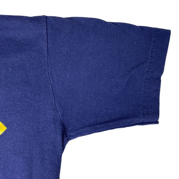 Vintage Cub Scout T Shirt Youth M Blue Jerzees Single Stitch SZ L 14 Made In USA - Picture 6 of 8